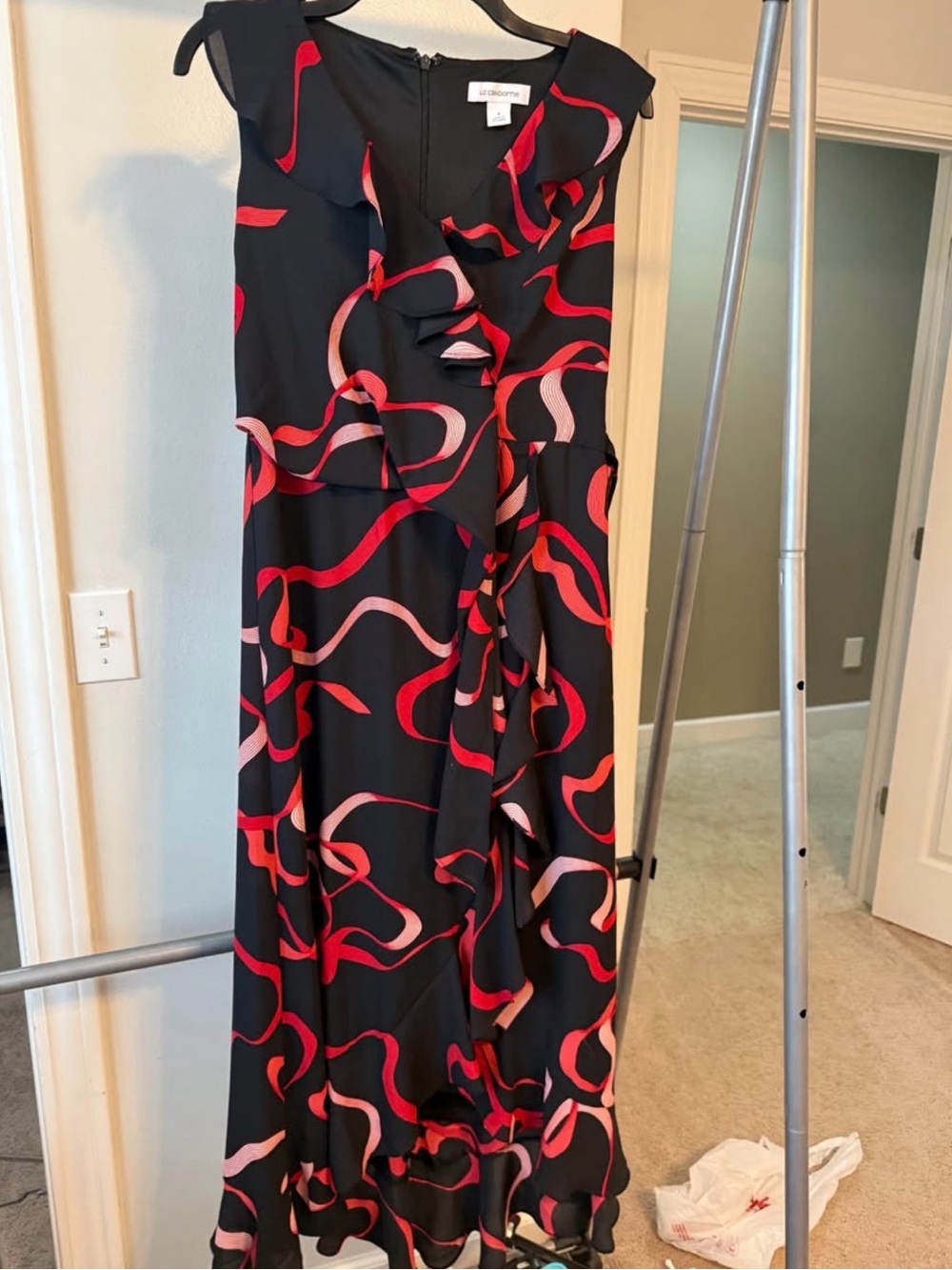 Black and Red Liz Claiborne Dress